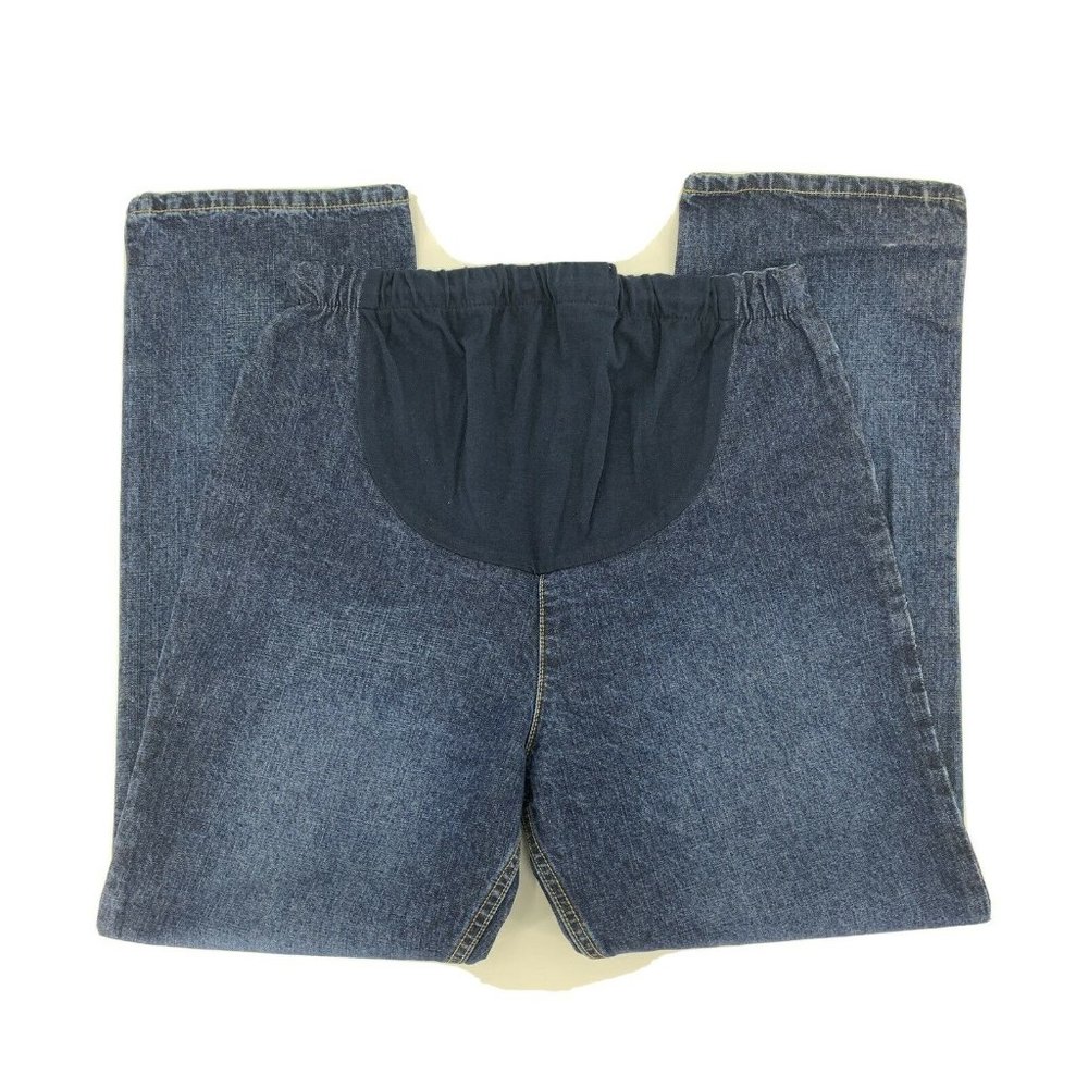Motherhood Maternity Adjustable Waist Bootleg Jean